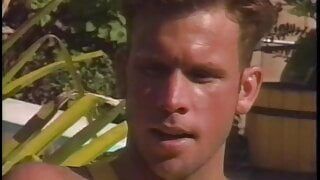 Gay stud loves getting poked by a hard pole