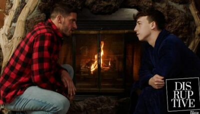 Lumberjack gives a twink his first experience