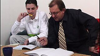 Student gets tutoring and then fucked hard