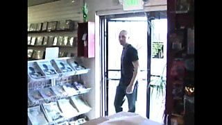 gay gloryhole sex in darkroom